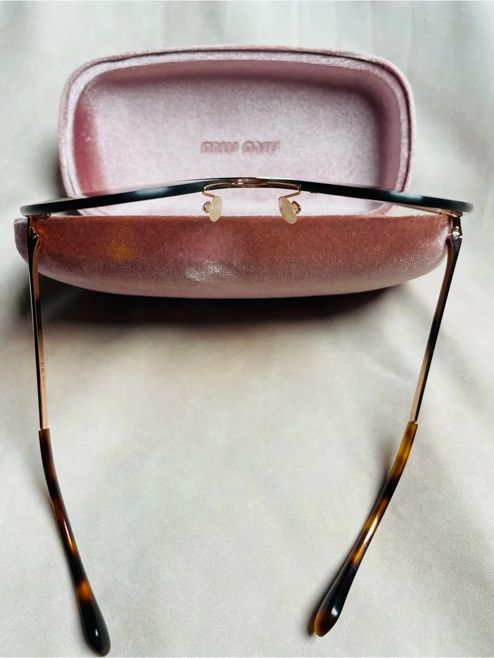 Jimmy Choo Kristen/S 006J/HA Shield Sunglasses – Rose Gold Glitter